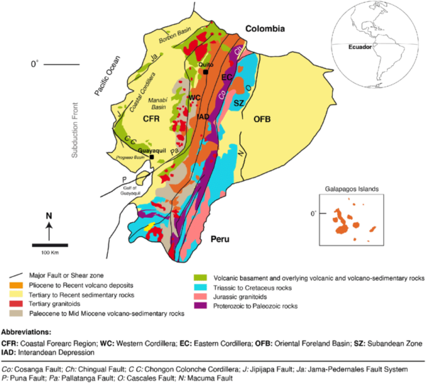 Unveiling the Geological Tapestry of Ecuador: A Journey Through Time 